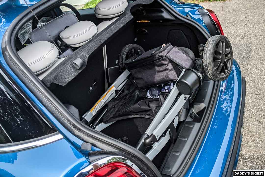 What prams fit in a mini cheap cooper boot