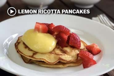 Slade’s Kitchen – Lemon Ricotta Pancakes