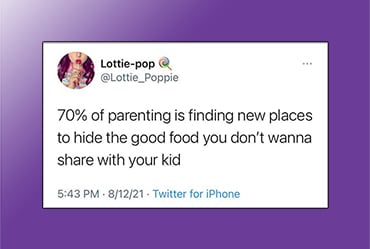 Top 25 Parenting Tweets of August 2021
