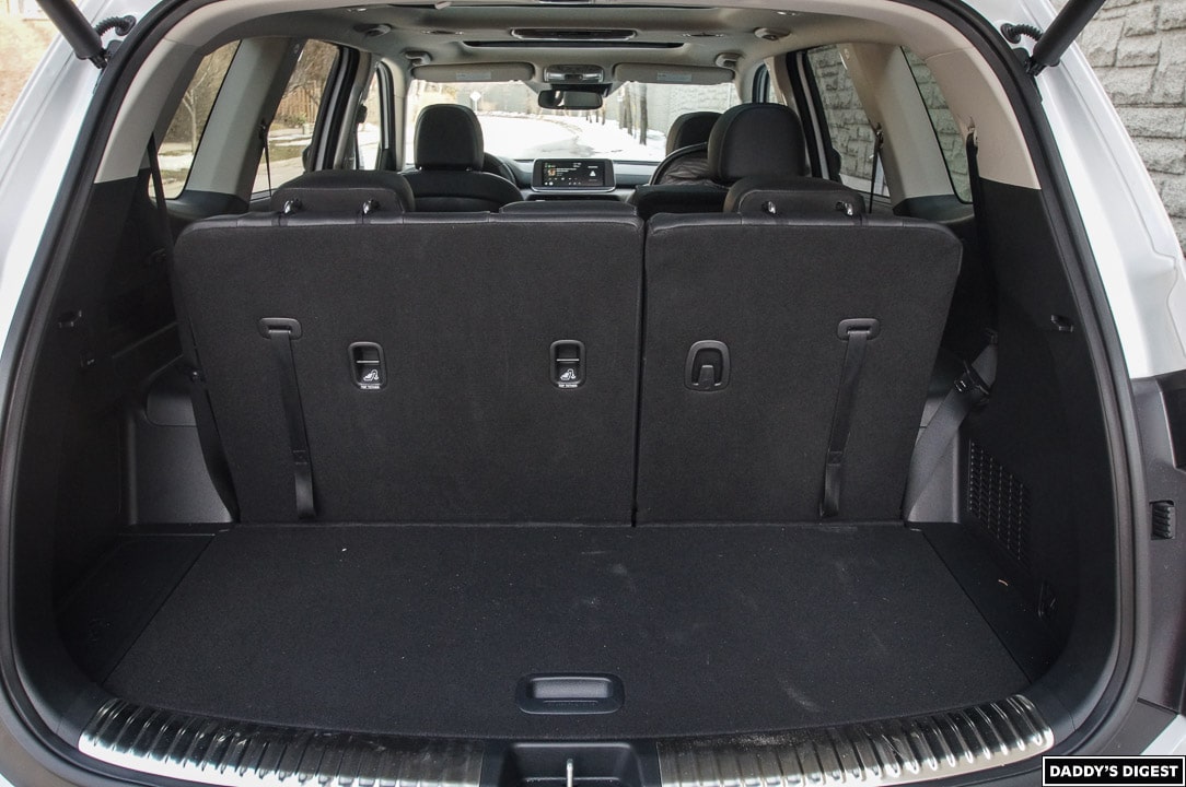 2022 Kia Telluride SX Cargo Behind Third Row