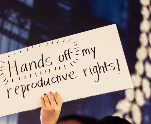 No one should have a say in a woman’s reproductive health except for her.
