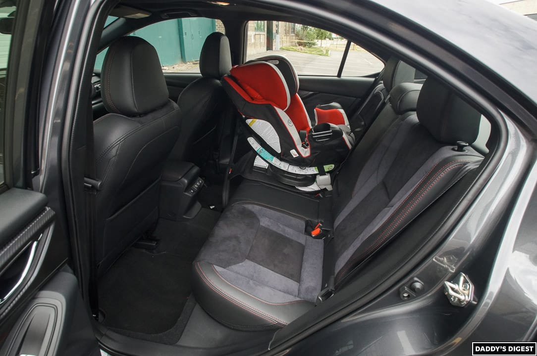 2022 Subaru WRX Child Seat